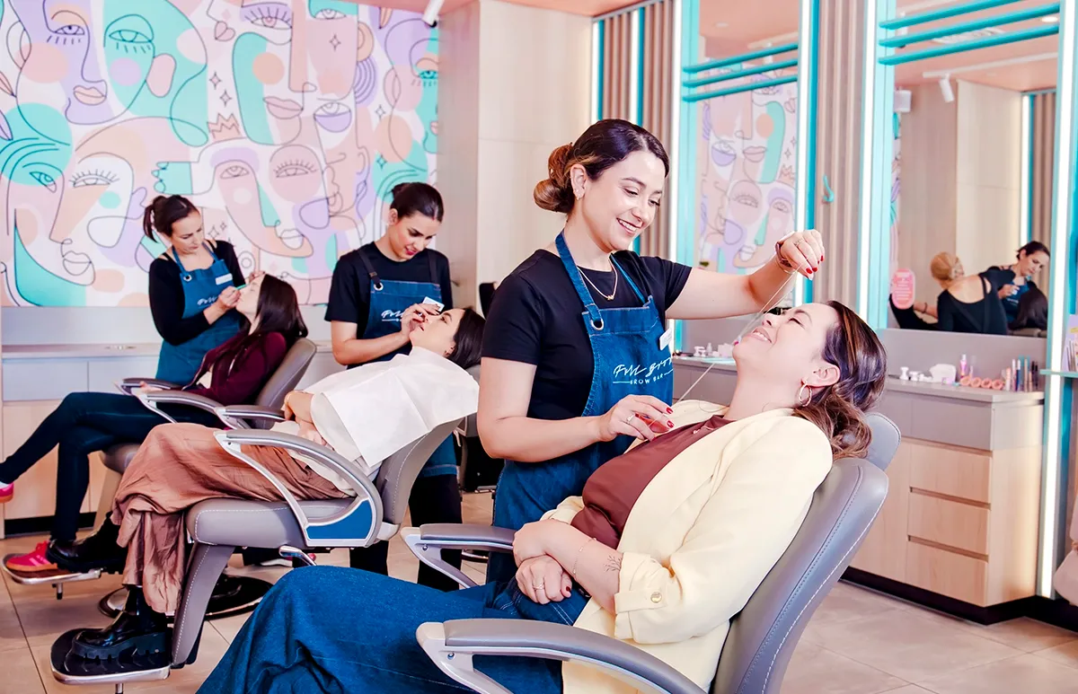 Full Brow Bar founder telling full brow bar story